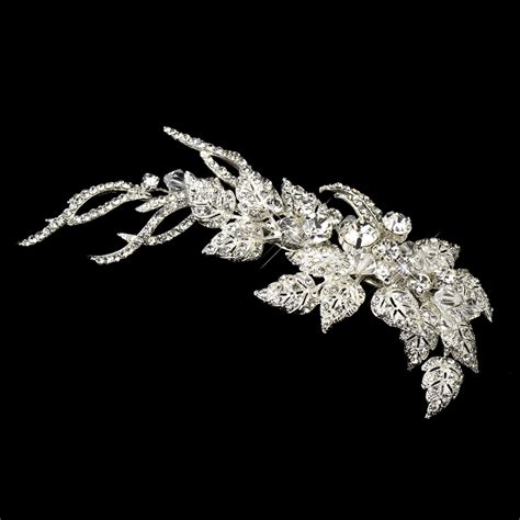 dior pink and silver rhinestone girly collection clip hair accessory